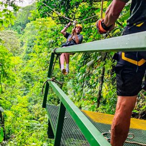 Zip-line and tubing combo  revisar